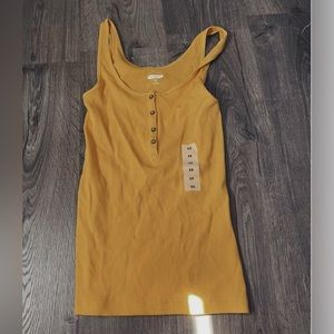 Yellow Old Navy Tank Top